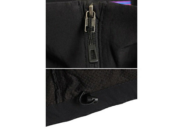 18年製 パタゴニア アズ ジャケット メンズ M / 古着 Patagonia アウトドア ソフトシェル ストレッチ ブルゾン フルジップ 防風 企業物 黒