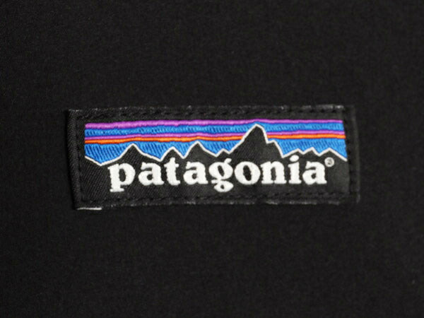 18年製 パタゴニア アズ ジャケット メンズ M / 古着 Patagonia アウトドア ソフトシェル ストレッチ ブルゾン フルジップ 防風 企業物 黒