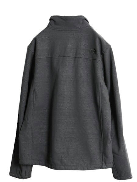 US企画 ノースフェイス APEX ソフトシェル ジャケット メンズ M エイペックス 裏 フリース 防風 ジャンパー 総柄 The North Face WIND WALL