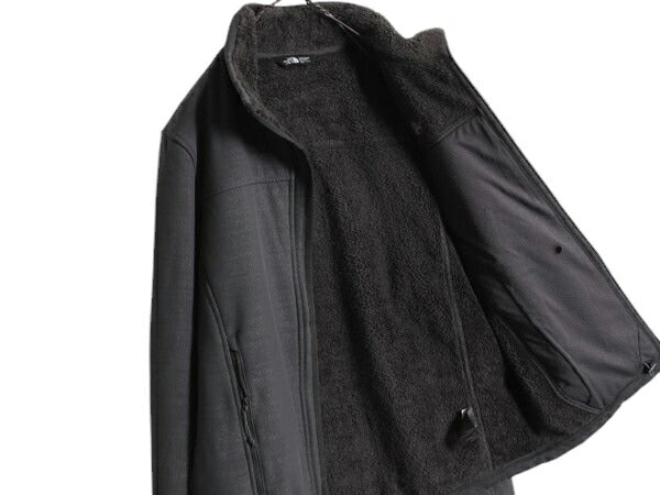 US企画 ノースフェイス APEX ソフトシェル ジャケット メンズ M エイペックス 裏 フリース 防風 ジャンパー 総柄 The North Face WIND WALL