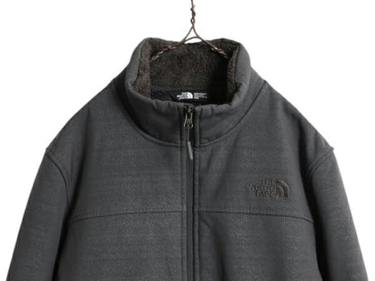 US企画 ノースフェイス APEX ソフトシェル ジャケット メンズ M エイペックス 裏 フリース 防風 ジャンパー 総柄 The North Face WIND WALL