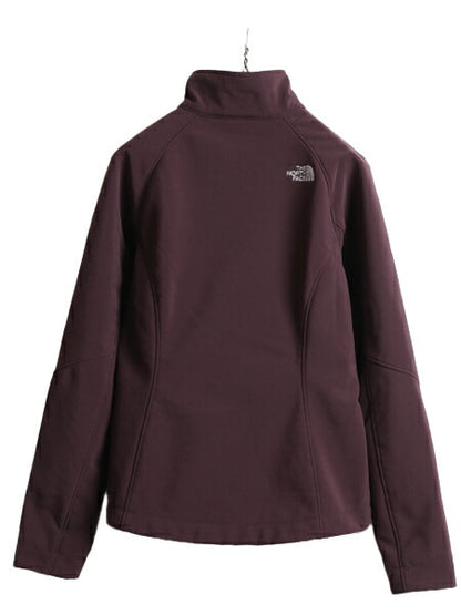 US企画 ノースフェイス TNF APEX ソフトシェル ジャケット レディース S / 古着 The North Face アウトドア エイペックス 裏 フリース 防寒