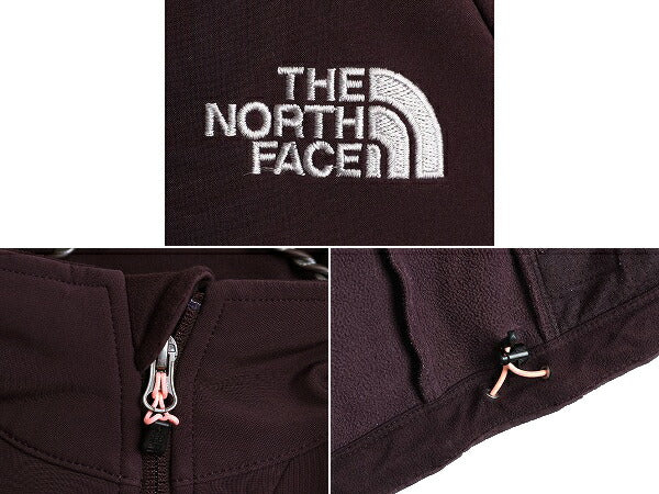 US企画 ノースフェイス TNF APEX ソフトシェル ジャケット レディース S / 古着 The North Face アウトドア エイペックス 裏 フリース 防寒
