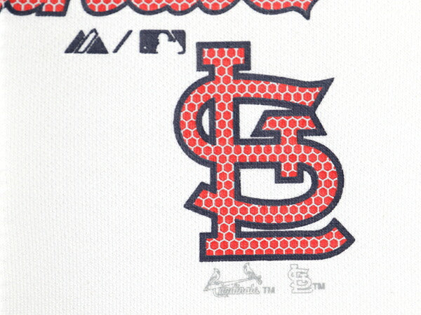 カージナルス トラック ジャケット メンズ L 程/ MLB オフィシャル マジェスティック 大リーグ ジャージ フルジップ ハイネック ブルゾン