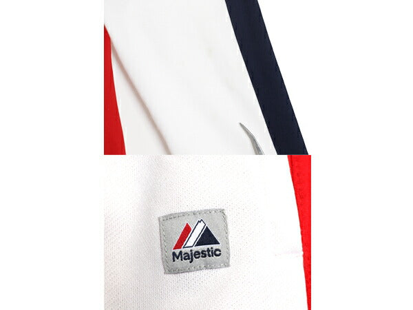 カージナルス トラック ジャケット メンズ L 程/ MLB オフィシャル マジェスティック 大リーグ ジャージ フルジップ ハイネック ブルゾン
