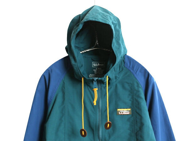 エルエルビーン ナイロン アノラック パーカー ジャケット レディース L / 古着 プルオーバー ハーフジップ マンパ ハイネック パッカブル