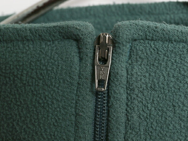 20年製 パタゴニア マイクロD ハーフジップ フリース プルオーバー レディース M / 古着 Patagonia ロンT 長袖 Tシャツ ハイネック 薄手 緑