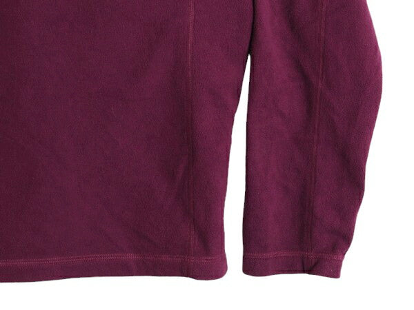 23年製 パタゴニア マイクロD ハーフジップ フリース プルオーバー レディース XL / 古着 Patagonia ロンT 長袖 Tシャツ ハイネック 企業