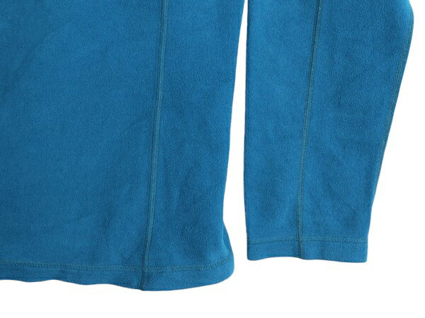 15年製 パタゴニア マイクロD ハーフジップ フリース プルオーバー レディース XL / 古着 Patagonia ロンT 長袖 Tシャツ ハイネック 薄手