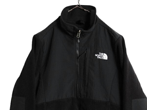 ノースフェイス デナリ ジャケット レディース S / The North Face DENALI アウトドア フリース ブルゾン ナイロン 黒 フルジップ ブラック