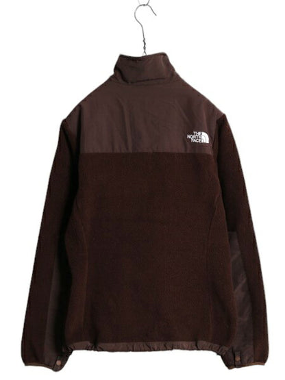 ノースフェイス デナリ ジャケット レディース S / The North Face DENALI アウトドア フリース ブルゾン ナイロン ブラウン フルジップ 茶