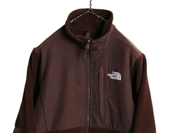 ノースフェイス デナリ ジャケット レディース S / The North Face DENALI アウトドア フリース ブルゾン ナイロン ブラウン フルジップ 茶
