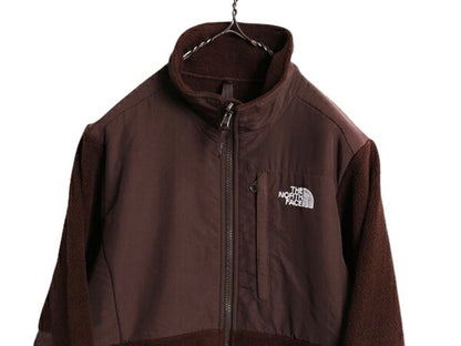 ノースフェイス デナリ ジャケット レディース S / The North Face DENALI アウトドア フリース ブルゾン ナイロン ブラウン フルジップ 茶