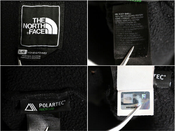 ノースフェイス デナリ ジャケット レディース L / The North Face DENALI アウトドア フリース ブルゾン ナイロン ブラック フルジップ 黒