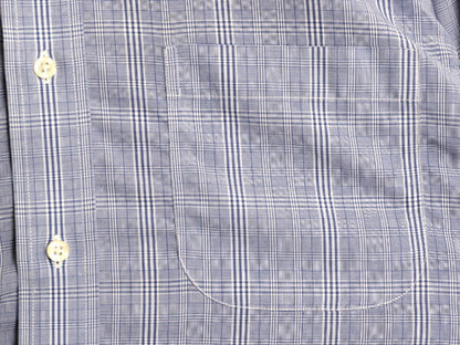 ブルックスブラザーズ チェック 長袖 シャツ メンズ L 程/ BROOKS BROTHERS ピマ コットン ワイシャツ ポケット付き ノーアイロン ツートン