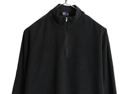00s 00年製 パタゴニア キャプリーン ハーフジップ 長袖 Tシャツ レディース L / 00年代 オールド patagonia アウトドア フリース ブラック