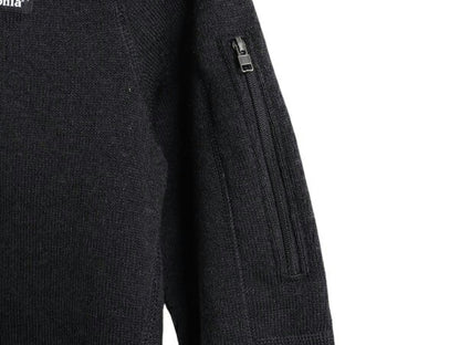 21年製 パタゴニア ベターセーター ハーフジップ レディース S Patagonia アウトドア フリース ジャケット プルオーバー ブルゾン ブラック