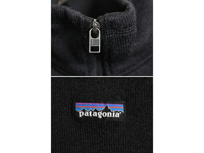 21年製 パタゴニア ベターセーター ハーフジップ レディース S Patagonia アウトドア フリース ジャケット プルオーバー ブルゾン ブラック