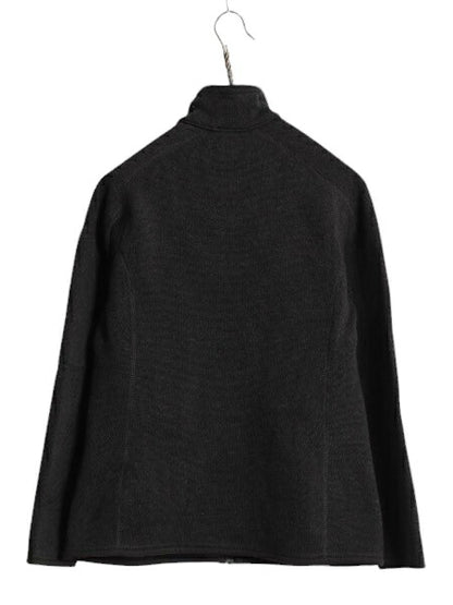 19年製 パタゴニア ベターセーター ジャケット レディース M / Patagonia フリース ニット フルジップ ブルゾン ハイネック 企業 ブラック
