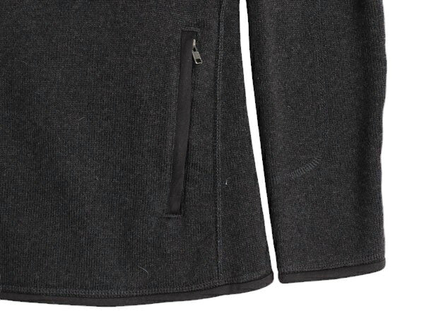 19年製 パタゴニア ベターセーター ジャケット レディース M / Patagonia フリース ニット フルジップ ブルゾン ハイネック 企業 ブラック