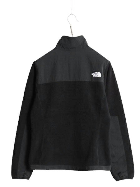 ノースフェイス デナリ ジャケット レディース S 古着 The North Face DENALI アウトドア フリース ナイロン ブルゾン フルジップ ブラック