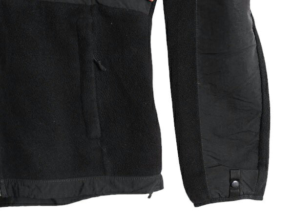 ノースフェイス デナリ ジャケット レディース S 古着 The North Face DENALI アウトドア フリース ナイロン ブルゾン フルジップ ブラック