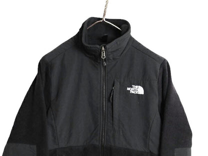 ノースフェイス デナリ ジャケット レディース S 古着 The North Face DENALI アウトドア フリース ナイロン ブルゾン フルジップ ブラック