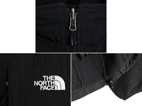 ノースフェイス デナリ ジャケット レディース S 古着 The North Face DENALI アウトドア フリース ナイロン フルジップ ブルゾン ブラック