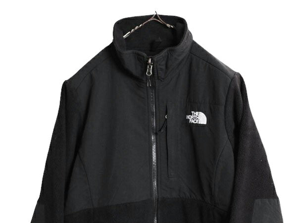 ノースフェイス デナリ ジャケット レディース S 古着 The North Face DENALI アウトドア フリース ナイロン フルジップ ブルゾン ブラック