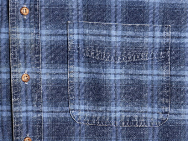 80s USA製 エルエルビーン チェック 長袖 ボタンダウン シャツ メンズ XL / ヴィンテージ LLBean コットン キャンバス ダック 大きいサイズ