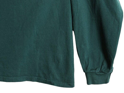 90s USA製 ナイキ モックネック 長袖 Tシャツ メンズ XL 古着 90年代 オールド ロンT スウッシュ ハイネック ヘビーウェイト ワンポイント