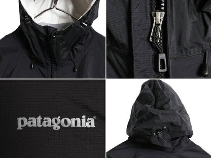 13年製 パタゴニア トレントシェル ナイロン パーカー ジャケット レディース S / PATAGONIA ジャンパー マウンテンパーカー フルジップ 黒