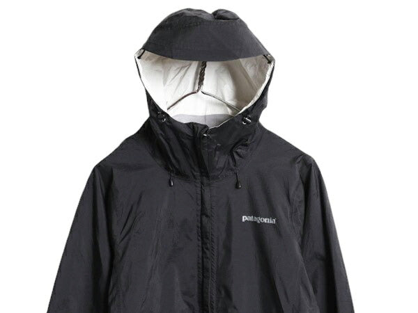 13年製 パタゴニア トレントシェル ナイロン パーカー ジャケット レディース S / PATAGONIA ジャンパー マウンテンパーカー フルジップ 黒