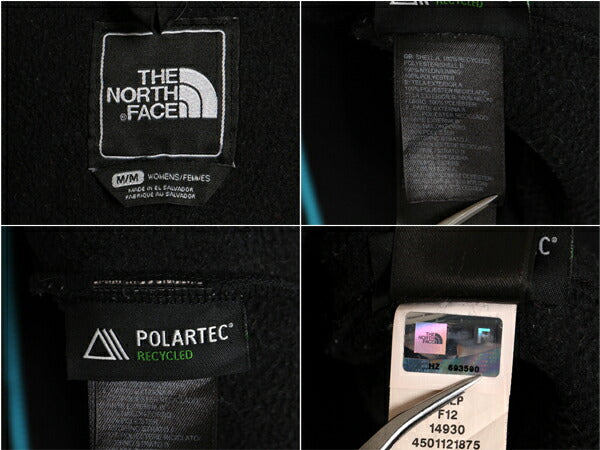 ノースフェイス デナリ ジャケット レディース М / The North Face DENALI アウトドア フリース ナイロン ジャンパー フルジップ ブラック