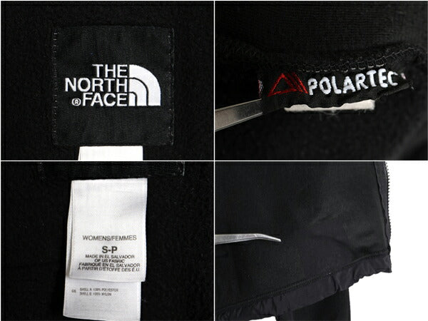 ノースフェイス デナリ ジャケット レディース S / The North Face DENALI アウトドア フリース ナイロン ブラック ブルゾン フルジップ 黒