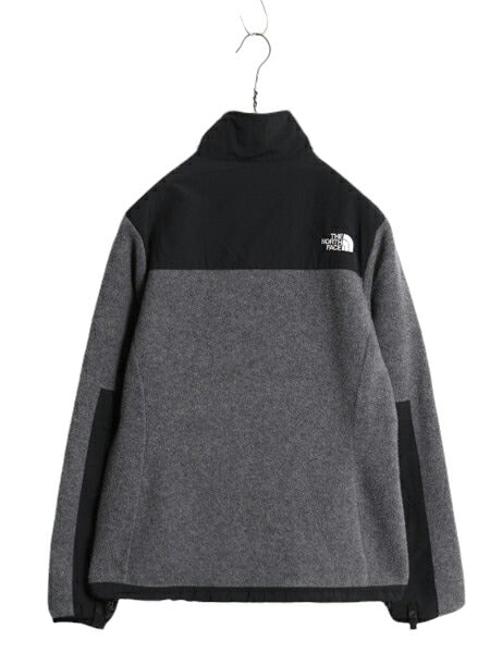 ノースフェイス デナリ ジャケット レディース M / The North Face DENALI アウトドア フリース ナイロン ブルゾン フルジップ ツートン 黒