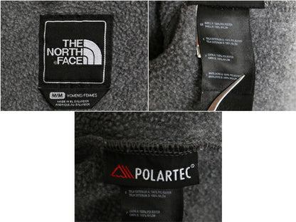 ノースフェイス デナリ ジャケット レディース M / The North Face DENALI アウトドア フリース ナイロン ブルゾン フルジップ ツートン 黒