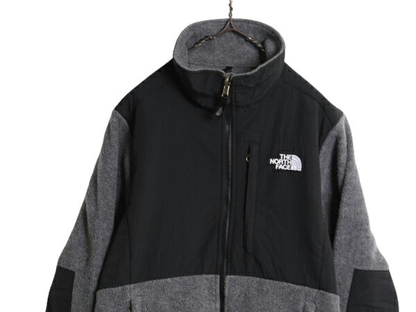 ノースフェイス デナリ ジャケット レディース M / The North Face DENALI アウトドア フリース ナイロン ブルゾン フルジップ ツートン 黒