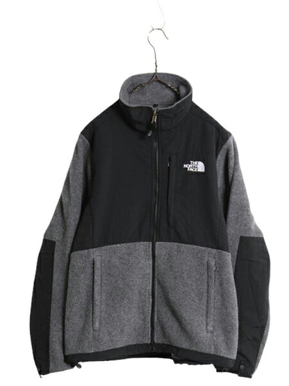 ノースフェイス デナリ ジャケット レディース M / The North Face DENALI アウトドア フリース ナイロン ブルゾン フルジップ ツートン 黒