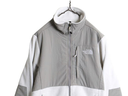 ノースフェイス デナリ ジャケット レディース M 古着 The North Face DENALI アウトドア フリース ナイロン ブルゾン フルジップ ツートン