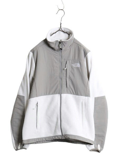 ノースフェイス デナリ ジャケット レディース M 古着 The North Face DENALI アウトドア フリース ナイロン ブルゾン フルジップ ツートン