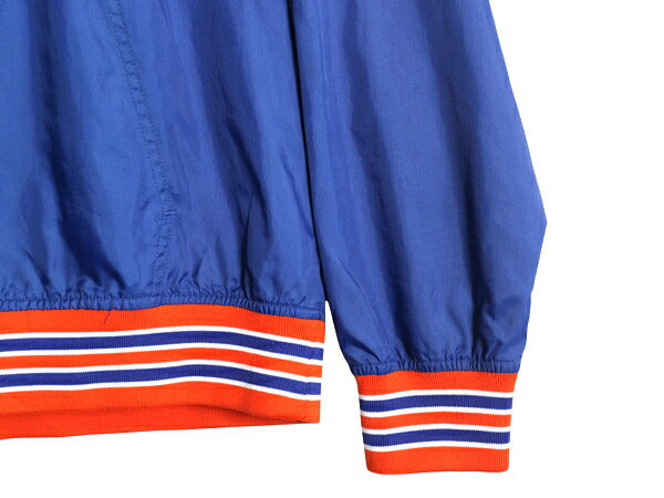 ニックス ナイロン ナイロン ジャケット メンズ S 古着 NBA オフィシャル ミッチェルアンドネス ハーフジップ プルオーバー ウォームアップ