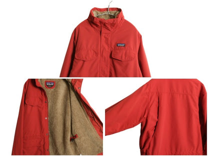 パタゴニア イスマス パーカー メンズ M 19年製 裏 ボア パイル フリース ナイロン マウンテンパーカー ジャケット フルジップ ジャンパー