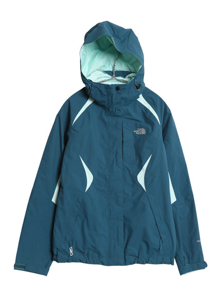 US企画 ノースフェイス HYVENT マウンテンパーカー ジャケット レディース XS アウトドア ナイロン マンパ ブルゾン ジャンパー フルジップ