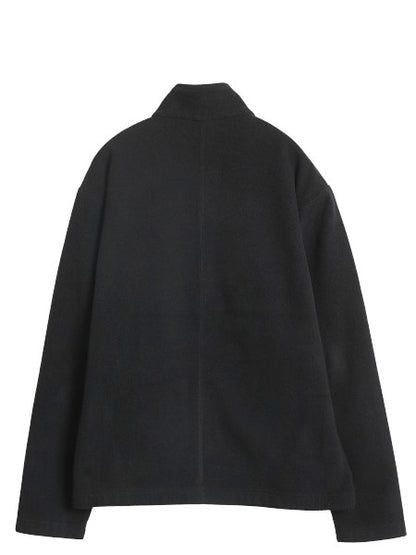 パタゴニア マイクロ シンチラ フリース ジャケット メンズ M / 07年製 アウトドア ブルゾン ハイネック フルジップ ワンポイント ブラック