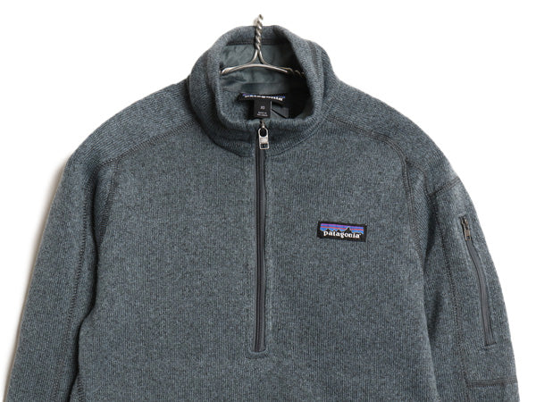 パタゴニア ベターセーター ハーフジップ レディース XS 19年製 フリース セーター 裏起毛 ブルゾン プルオーバー ジャケット グレー 企業