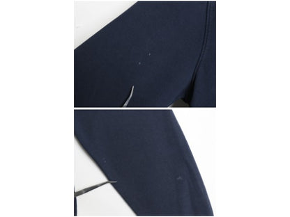 00s ナイキ スモール スウォッシュ 刺繍 スウェット メンズ XL / オールド 裏起毛 トレーナー クルーネック ワンポイント 大きいサイズ 紺