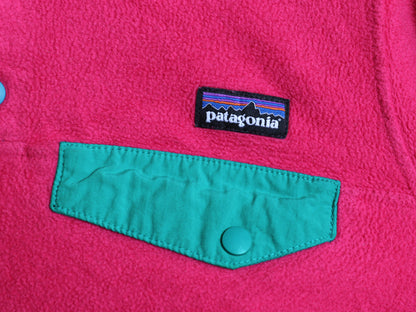 パタゴニア ライトウェイト シンチラ スナップT レディース XS 14年製 フリース プルオーバー ジャケット ブルゾン アウトドア ジャンパー