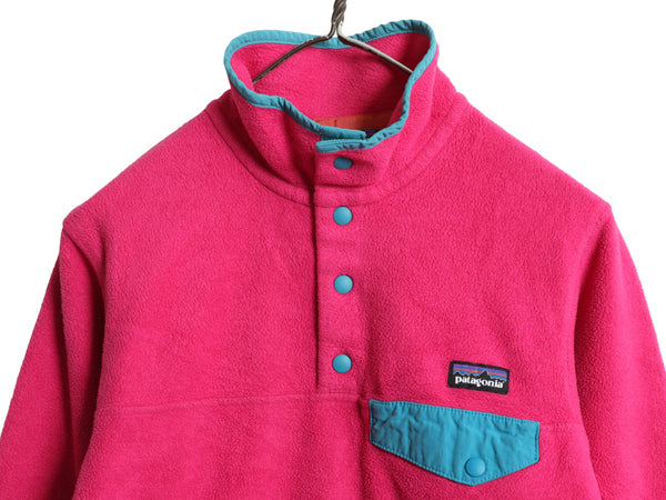 パタゴニア ライトウェイト シンチラ スナップT レディース XS 14年製 フリース プルオーバー ジャケット ブルゾン アウトドア ジャンパー