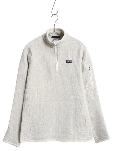 パタゴニア ベターセーター ハーフジップ レディース M / 14年製 アウトドア 裏起毛 フリース セーター プルオーバー ジャケット ブルゾン